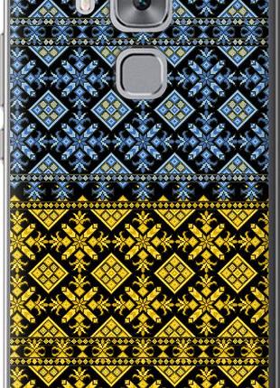 Чехол на huawei nova plus жовто-блакитна вишиванка "1169u-961-10746"