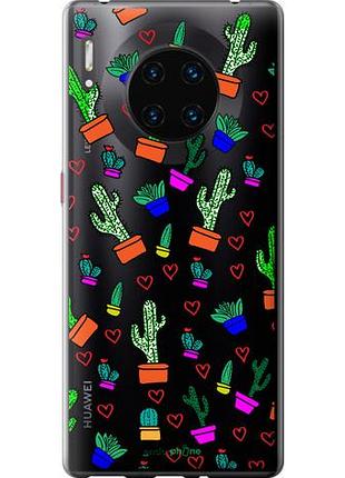Чехол на huawei mate 30 pro кактусы 4 "4856u-1796-10746"