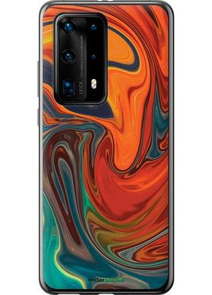 Чехол на huawei p40 pro plus абстрактный фон "4547u-1917-10746"