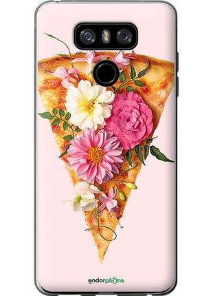 Чехол на lg g6 pizza "4492u-836-10746"