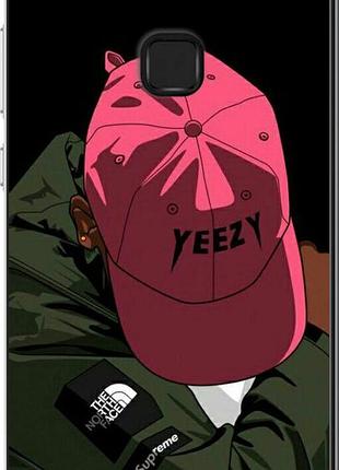 Чехол на huawei p10 lite logo de yeezy "3995u-896-10746"