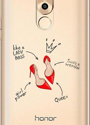 Чехол на huawei mate 9 lite женщина "4599u-474-10746"