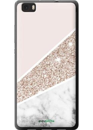 Чохол на huawei ascend p8 lite пастельний мармур "4342u-126-10746"