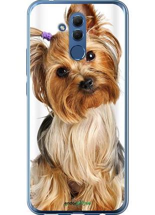 Чехол на huawei mate 20 lite йоркширский терьер с хвостиком "930u-1575-10746"
