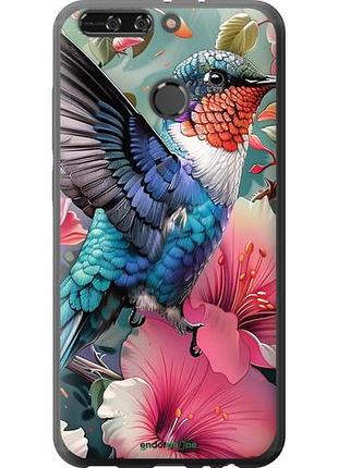 Чехол на huawei honor v9 / honor 8 pro сказочная колибри "6051u-1246-10746"