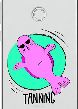 Чехол на huawei p8 lite (2017) magic time "4889u-777-10746"