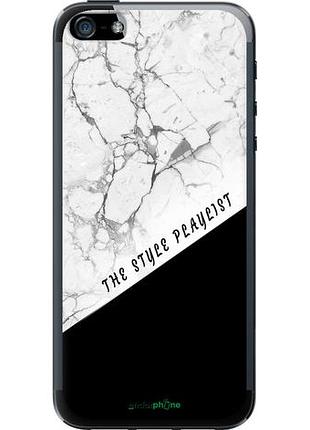 Чехол на iphone se the style playlist "4308u-214-10746"