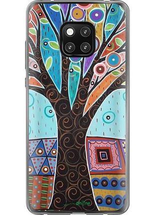 Чехол на huawei mate 20 pro арт-дерево "4008u-1567-10746"