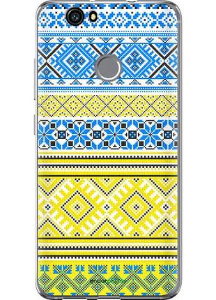 Чехол на huawei nova вышиванка 40 "1174u-439-10746"
