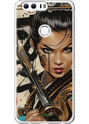 Чехол на huawei honor 8 воительница ветров "6077u-351-10746"