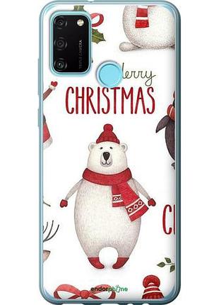 Чехол на huawei honor 9a merry christmas "4106u-1900-10746"