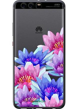 Чехол на huawei p10 plus лотос "4862u-963-10746"