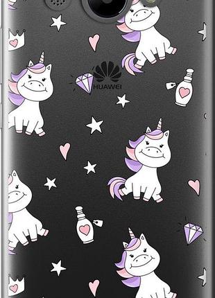Чохол на huawei y3 2017 єдиноріжок v2 "4703u-991-10746"