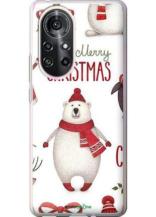 Чехол на huawei nova 8 pro merry christmas "4106u-2246-10746"