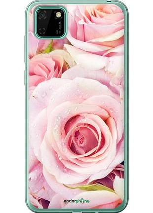 Чехол на huawei y5p розы "525u-1936-10746"