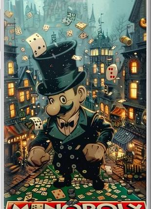 Чехол на huawei honor 3c сказочный monopoly "6086u-307-10746"