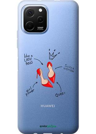 Чехол на huawei nova y61 женщина "4599u-2983-10746"
