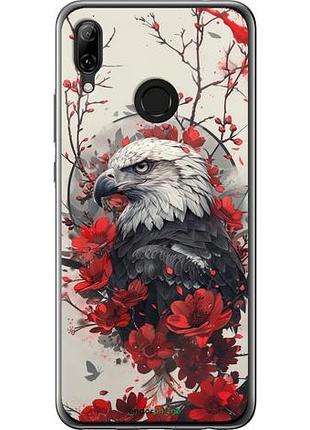 Чехол на huawei nova 3 рубиновый орел "6103u-1535-10746"