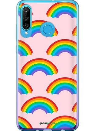 Чехол на huawei p30 lite rainbows "4478u-1651-10746"