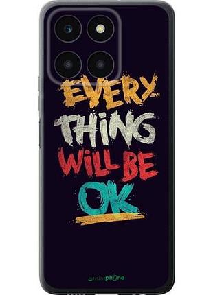 Чехол на huawei honor x6a все будет хорошо "4068u-3340-10746"