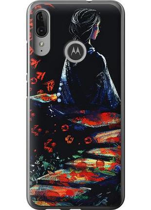 Чохол на motorola moto e6 plus мрійлива дівчина "6042u-1780-10746"