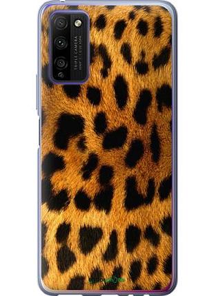 Чехол на huawei honor 30 lite шкура леопарда "238u-2074-10746"