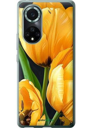 Чохол на huawei nova 9 pro жовті тюльпани "5991u-2503-10746"