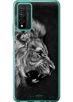 Чехол на huawei honor 10x lite лев "1080u-2198-10746"