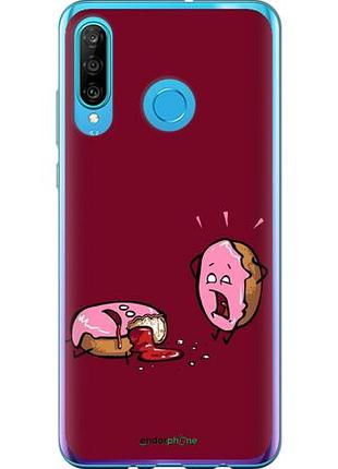Чехол на huawei p30 lite печенье "911u-1651-10746"