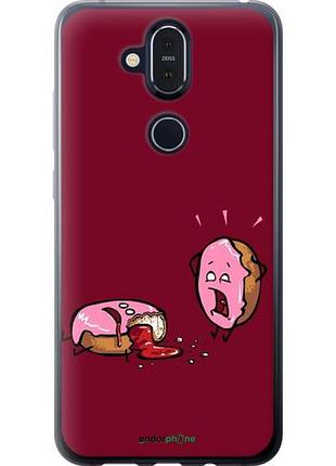 Чехол на nokia 8.1 печенье "911u-1620-10746"