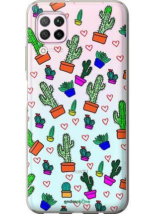 Чехол на huawei p40 lite кактусы 4 "4856u-1887-10746"