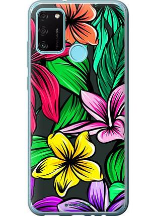 Чохол на huawei honor 9a тропічні квіти 1 "4753u-1900-10746"