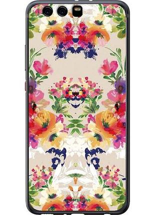 Чехол на huawei p10 plus цветочный узор "1083u-963-10746"