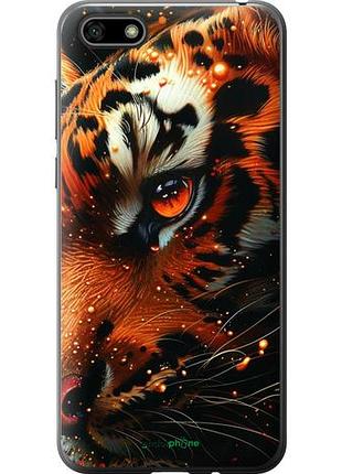 Чехол на huawei honor 7a tiger "6053u-1805-10746"