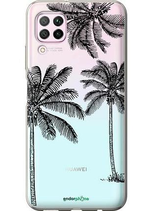 Чехол на huawei nova 6se пальмы1 "4634u-1823-10746"