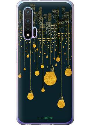 Чехол на huawei nova 6 иллюстрация ночного города "4162u-1821-10746"