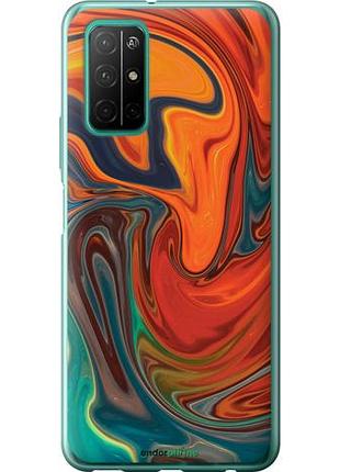 Чехол на huawei honor 30s абстрактный фон "4547u-1897-10746"