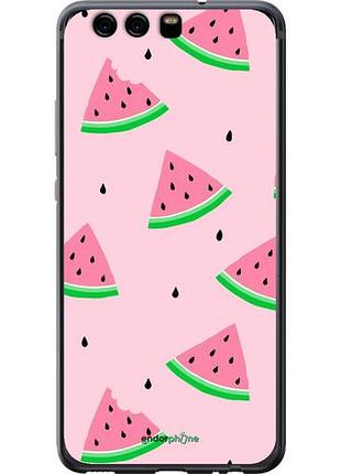Чехол на huawei p10 розовый арбуз "4314u-780-10746"