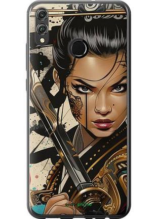 Чехол на huawei honor 8x воительница ветров "6077u-1596-10746"