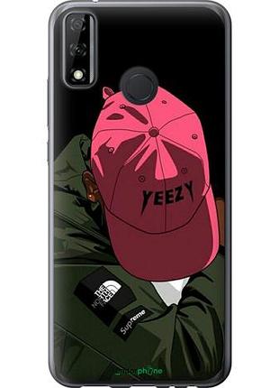 Чехол на huawei p smart 2020 logo de yeezy "3995u-2060-10746"