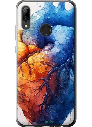 Чохол на huawei p smart 2019 арт-серце "6034u-1634-10746"