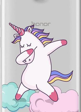 Чехол на huawei honor 3c единорог "4702u-307-10746"