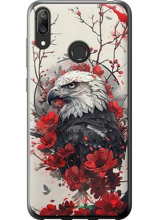 Чохол на huawei y7 2019 рубіновий орел "6103u-1638-10746"