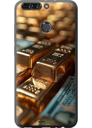 Чехол на huawei honor v9 / honor 8 pro сияние золота "6104u-1246-10746"