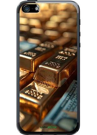 Чехол на iphone 5s сияние золота "6104u-21-10746"