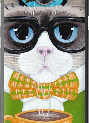 Чехол на huawei y3ii / y3 2 cat&coffee "4053u-495-10746"