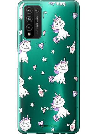 Чохол на huawei honor 10x lite єдиноріжок v2 "4703u-2198-10746"