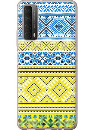 Чехол на huawei p smart 2021 вышиванка 40 "1174u-2100-10746"