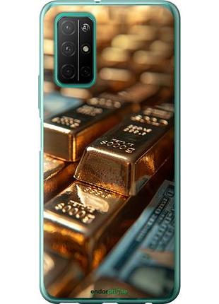 Чехол на huawei honor 30s сияние золота "6104u-1897-10746"