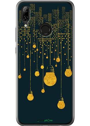 Чехол на huawei nova 3 иллюстрация ночного города "4162u-1535-10746"